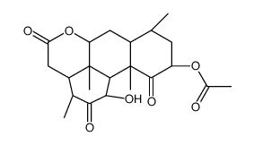 Amarolide 2-acetate Structure