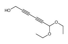 6,6-diethoxyhexa-2,4-diyn-1-ol Structure