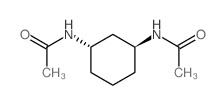 Acetamide,N,N'-(1R,3R)-1,3-cyclohexanediylbis- Structure