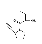 1-[(2S,3S)-2-amino-3-methylpentanoyl]pyrrolidine-2-carbonitrile结构式