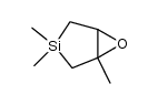 1,3,3-trimethyl-6-oxa-3-silabicyclo[3.1.0]hexane结构式