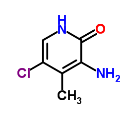 3-Amino-5-chloro-4-methyl-2(1H)-pyridinone Structure