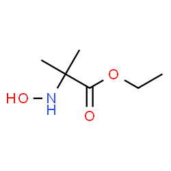 Alanine, N-hydroxy-2-methyl-, ethyl ester (9CI)结构式