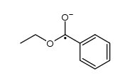 Benzoic acid,ethyl ester,radical ion(1-) (9CI) picture
