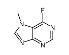 6-fluoro-7-methylpurine Structure