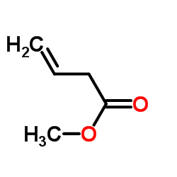 Methyl 3-butenoate structure