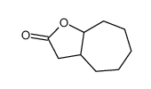 (3aS,8aS)-3,3a,4,5,6,7,8,8a-octahydrocyclohepta[b]furan-2-one Structure