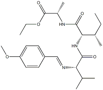 N-[(4-Methoxyphenyl)methylene]-L-Val-L-Ile-L-Ala-OEt picture