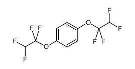 1,4-Bis(1,1,2,2-tetrafluoroethoxy)benzene structure