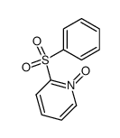 2-benzenesulfonyl-pyridine N-oxide结构式