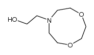 N-(2-hydroxyethyl)-4-aza-9-crown-3 Structure