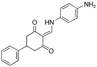 2-[(4-AMINOANILINO)METHYLENE]-5-PHENYL-1,3-CYCLOHEXANEDIONE结构式