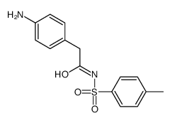 2-(4-aminophenyl)-N-(4-methylphenyl)sulfonylacetamide Structure