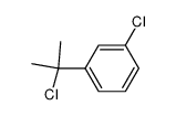 2-chloro-2-(3'-chlorophenyl)propane Structure