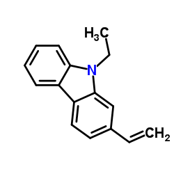 Poly(N-ethyl-2-vinylcarbazole) Structure