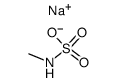 N-methylsulfamic acid monosodium salt结构式