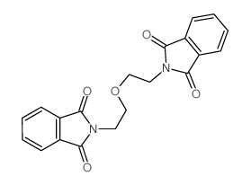 1H-Isoindole-1,3(2H)-dione,2,2'-(oxydi-2,1-ethanediyl)bis- (9CI) structure