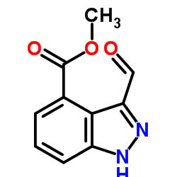 Methyl-3-al-4-indazole carboxylate structure