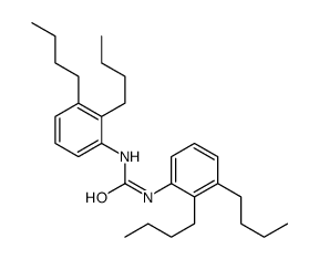 1,3-bis(2,3-dibutylphenyl)urea结构式