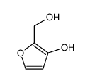 2-(hydroxymethyl)furan-3-ol结构式