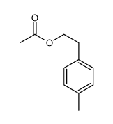 2-(4-Methylphenyl)ethyl acetate结构式