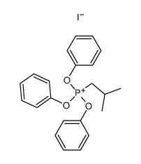 isobutyl-triphenoxy-phosphonium, iodide Structure