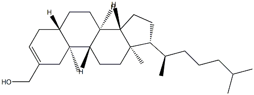 5α-Cholest-2-ene-2-methanol structure