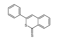 3-phenylisothiochromene-1-thione结构式