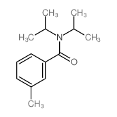 Benzamide,3-methyl-N,N-bis(1-methylethyl)-结构式