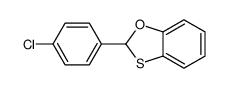 2-(4-chlorophenyl)-1,3-benzoxathiole Structure