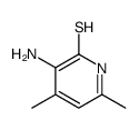 2(1H)-Pyridinethione,3-amino-4,6-dimethyl-(9CI)结构式