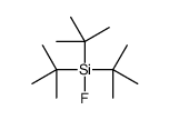 tritert-butyl(fluoro)silane Structure