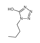 1-butyl-2H-tetrazol-5-one结构式