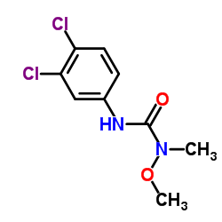 3-(3,4-dichlorophenyl)-1-methoxy-1-methyl-urea结构式