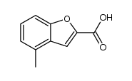 4-methyl-benzofuran-2-carboxylic acid Structure