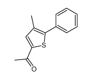 1-(4-methyl-5-phenylthiophen-2-yl)ethanone Structure