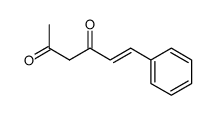 6-phenyl-5-hexene-2,4-dione Structure