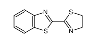 Benzothiazole, 2-(4,5-dihydro-2-thiazolyl)- (9CI) structure