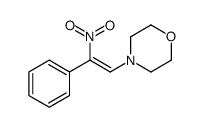 4-(2-nitro-2-phenylethenyl)morpholine Structure
