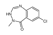 7-chloro-4-methyl-3H-1,3,4-benzotriazepin-5-one结构式