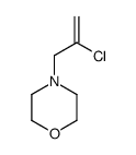 4-(2-chloroprop-2-enyl)morpholine Structure