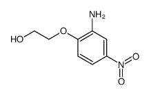 2-(2-amino-4-nitrophenoxy)ethanol Structure