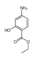 4-AMINO-2-HYDROXYBENZOIC ACID ETHYL ESTER Structure