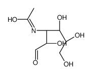 N-[(2R,3S,4S,5R)-2,4,5,6-tetrahydroxy-1-oxohexan-3-yl]acetamide Structure