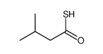 3-methylbutanethioic S-acid Structure