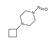 Piperazine, 1-cyclobutyl-4-nitroso- (9CI)结构式