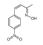 N-[4-(4-nitrophenyl)but-3-en-2-ylidene]hydroxylamine结构式