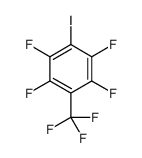 1,2,4,5-tetrafluoro-3-iodo-6-(trifluoromethyl)benzene Structure