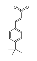 1-tert-butyl-4-(2-nitroethenyl)benzene Structure