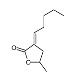 5-methyl-3-pentylideneoxolan-2-one结构式